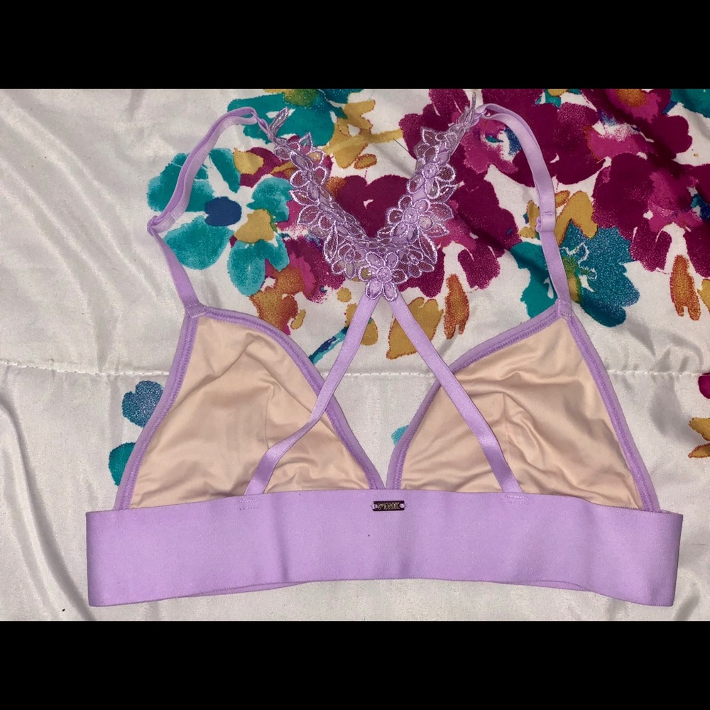 Victoria’s Secret PINK lace triangle bralette